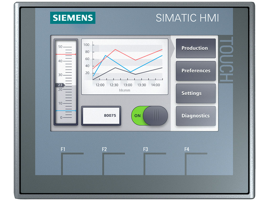 Màn hình cảm ứng HMI 4” Key KTP400 Basic 6AV2123-2DB03-0AX0