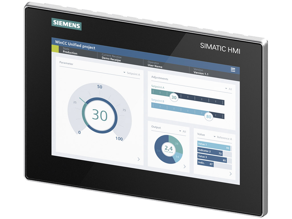 Màn hình cảm ứng HMI 10.1” MTP1000 Unified Comfort 6AV2128-3KB06-0AX0
