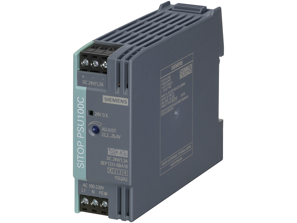 Bộ nguồn 24VDC/1.3A (in 120-230VAC/110-300VDC) SITOP PSU100C 6EP1331-5BA10