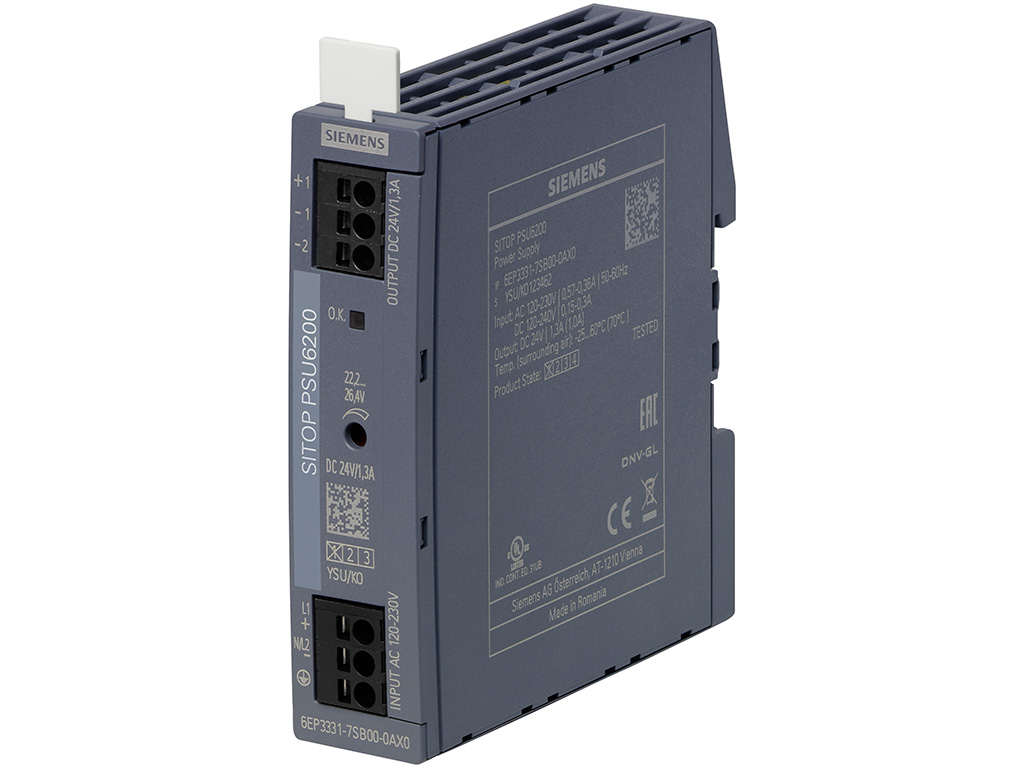 Bộ nguồn 24VDC/1.3A (120-230VAC/DC) SITOP PSU6200 6EP3331-7SB00-0AX0