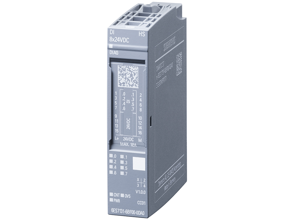 DI 8x24 VDC HS SIMATIC ET 200SP 6ES7131-6BF00-0DA0