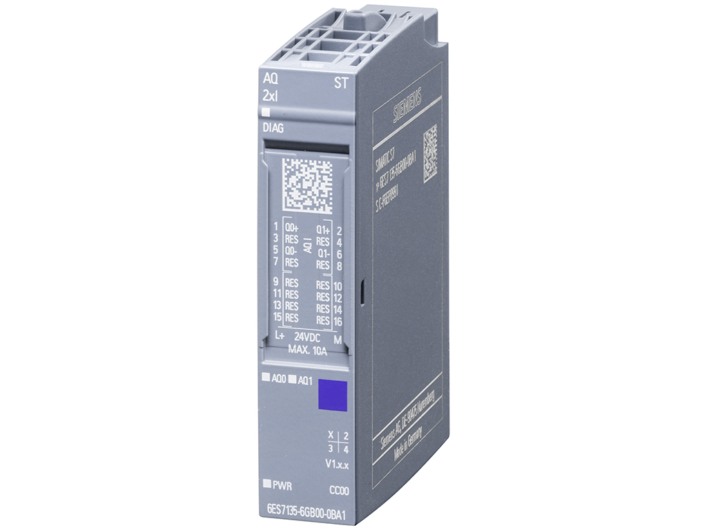 AQ 2xI Standard PU 1 SIMATIC ET 200SP 6ES7135-6GB00-0BA1