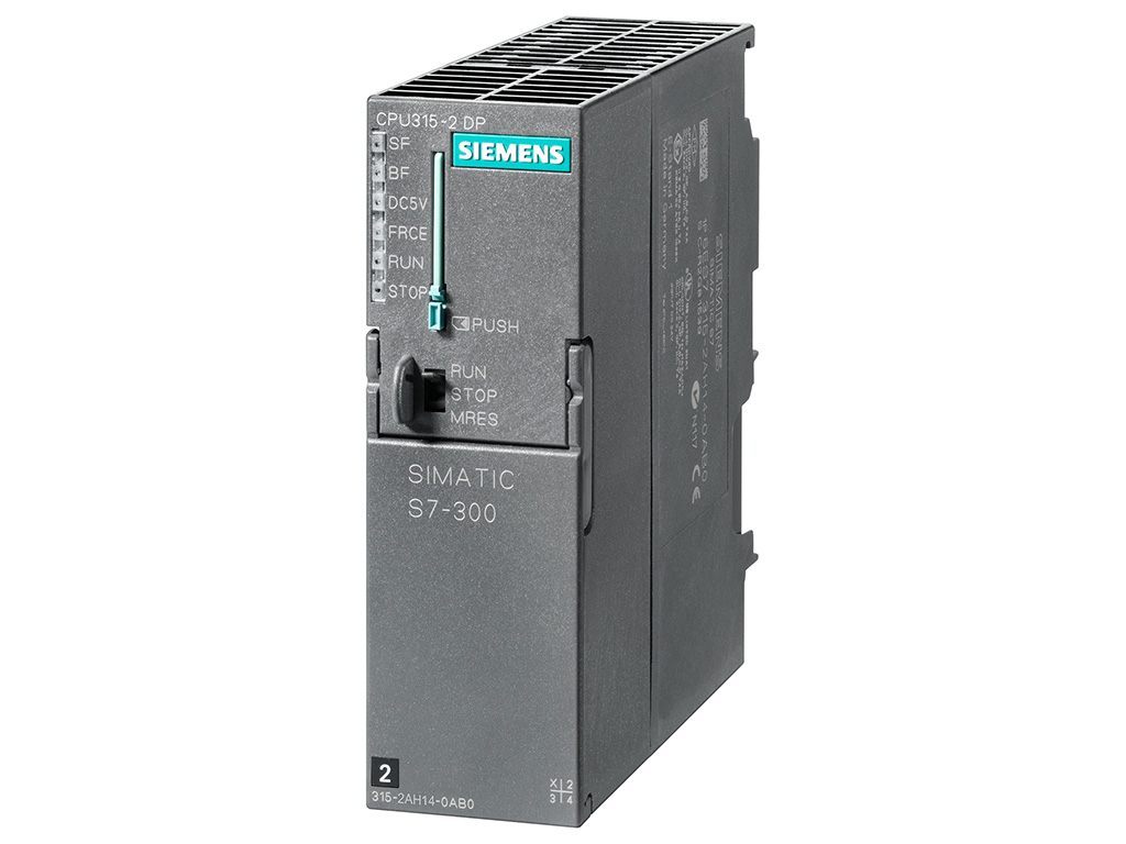 CPU 315-2DP PLC SIMATIC S7-300 SIEMENS 6ES7315-2AH14-0AB0