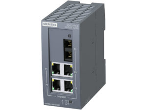 Switch công nghiệp 4 cổng RJ45 10/100/1000 Mbit/s + 1 cổng SC 1000 Mbit/s Single-mode SCALANCE XB004-1LDG Unmanaged & Layer 2 6GK5004-1GM10-1AB2