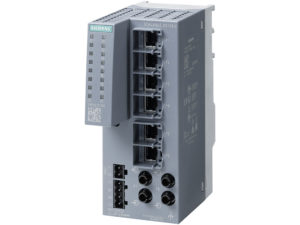Switch công nghiệp 6 cổng RJ45 10/100 Mbit/s + 2 cổng BFOC 100 Mbit/s Multi-mode SCALANCE XC106-2 Unmanaged & Layer 2 6GK5106-2BB00-2AC2