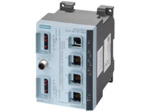 Switch công nghiệp 1 cổng Push Pull RJ45 10/100 Mbit/s + 3 cổng Push Pull SCRJ 100 Mbit/s SCALANCE X201-3PIRT PRO Managed & Layer 2 6GK5201-3JR00-2BA6