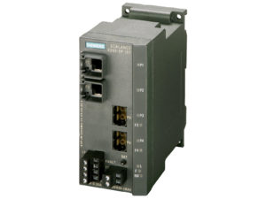 Switch công nghiệp 2 cổng RJ45 10/100 Mbit/s + 2 cổng POF SC RJ 100 Mbit/s SCALANCE X202-2PIRT Managed & Layer 2 6GK5202-2BH00-2BA3