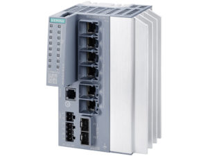 Switch công nghiệp 6 cổng PoE RJ45 10/100/1000 Mbps + 2 cổng SFP+ 1000/10000 Mbps + 1 cổng quản lý SCALANCE XC206-2G PoE Managed & Layer 2 6GK5206-2RS00-2AC2
