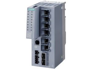 Switch công nghiệp 6 cổng PoE RJ45 10/100/1000 Mbps + 2 cổng SFP+ 1000/10000 Mbps + 1 cổng quản lý SCALANCE XC206-2G PoE Managed & Layer 2 6GK5206-2RS00-5AC2