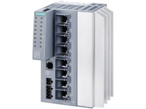 Switch công nghiệp 8 cổng RJ45 10/100/1000 Mbps (6 cổng PoE) + 1 cổng quản lý SCALANCE XC208G PoE Managed & Layer 2 6GK5208-0RA00-2AC2