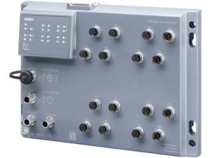 Switch công nghiệp 12 cổng M12 10/100 Mbps + 4 cổng M12 10/100/1000 Mbps, IP65, EN 50155, EN45545 SCALANCE XP216PoE EEC Managed & Layer 2 6GK5216-0UA00-5ES6
