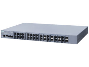 Switch công nghiệp 24 cổng RJ45 10/100/1000 Mbit/s + 8 cổng SFP 100/1000 Mbit/s SCALANCE XR524-8C Managed & Layer 3 6GK5524-8GR00-3AR2