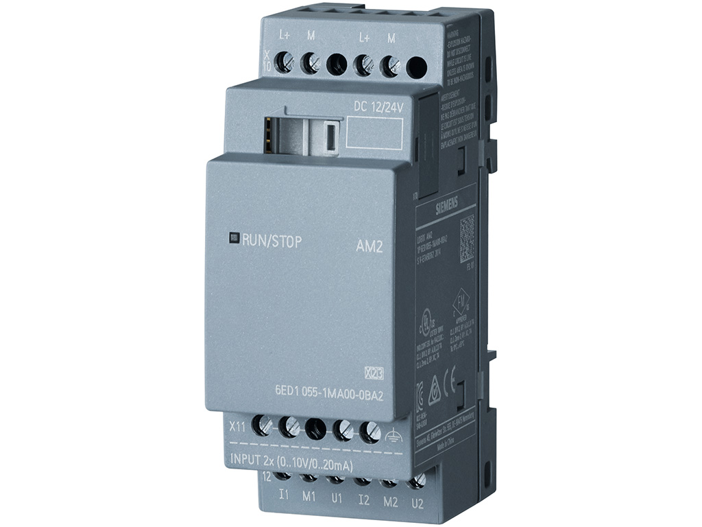 Module mở rộng 2 AI 0-10V, 0/4-20mA LOGO! AM2 6ED1055-1MA00-0BA2